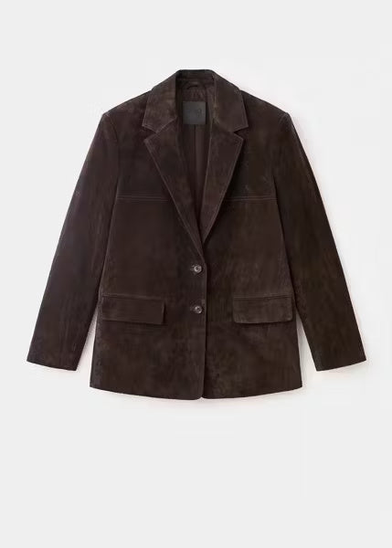 Straight Suede Jacket
