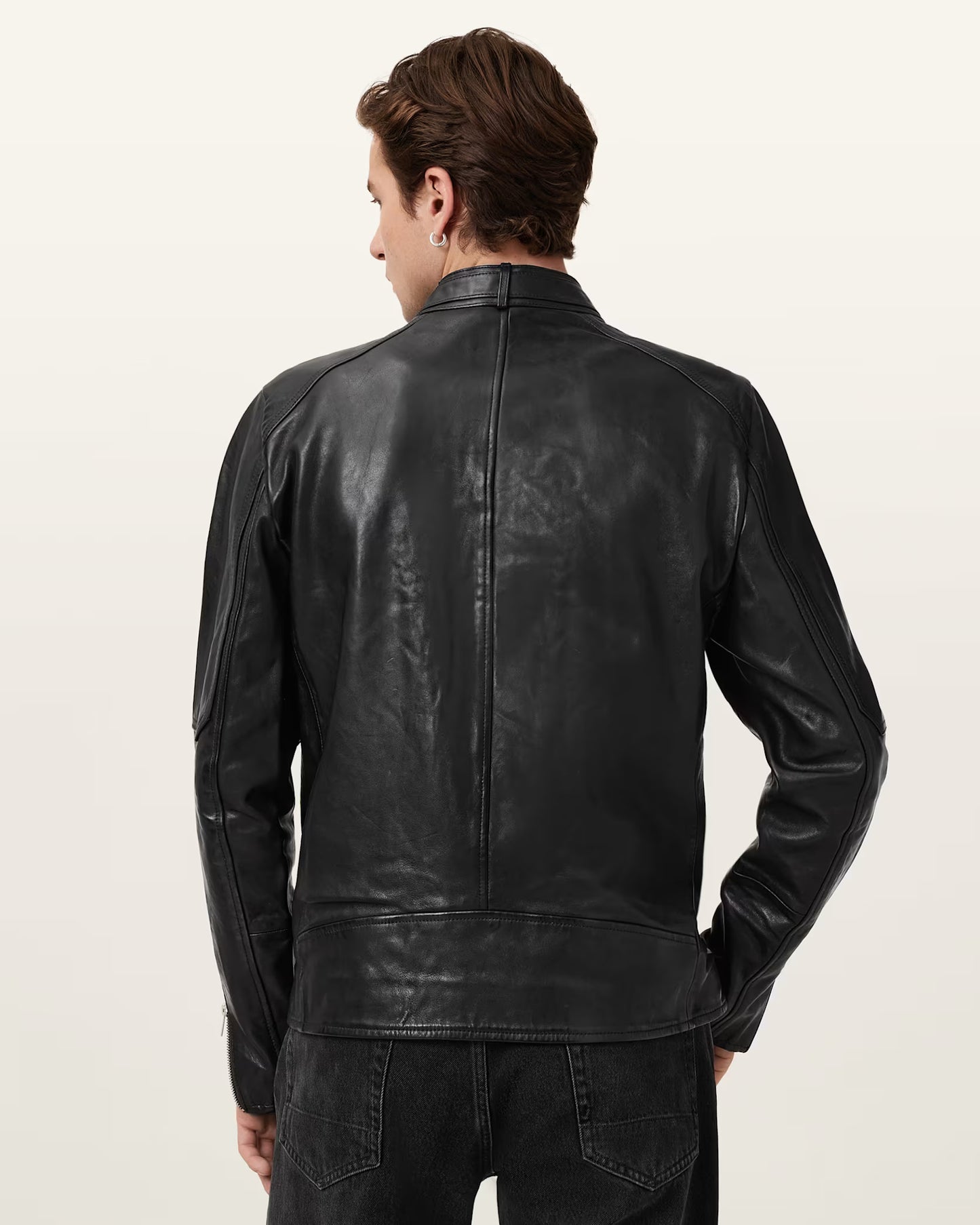 Men's Cora Genuine Leather Jacket | Classic Casual Leather Jacket