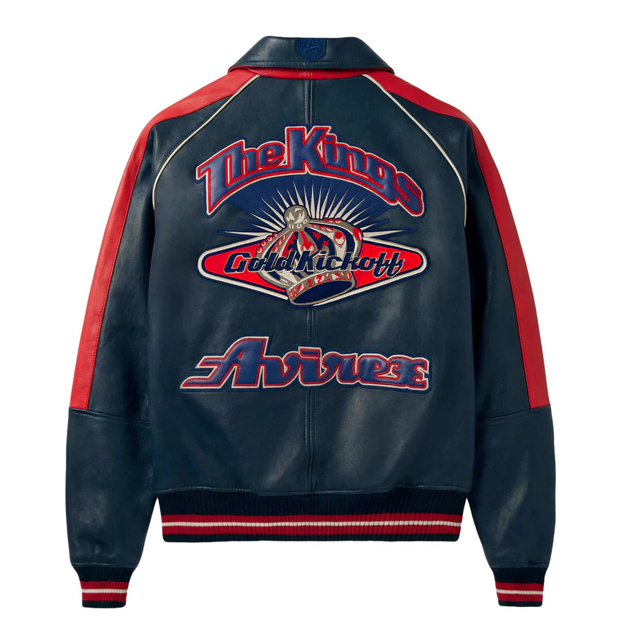 Kings Leather Jacket – Premium Aviator Style