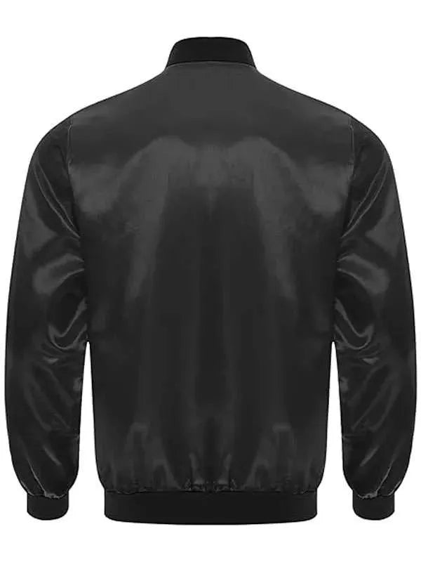 Halloween Scary Pumpkin Leather Bomber Jacket | Jack-O’-Lantern Jacket