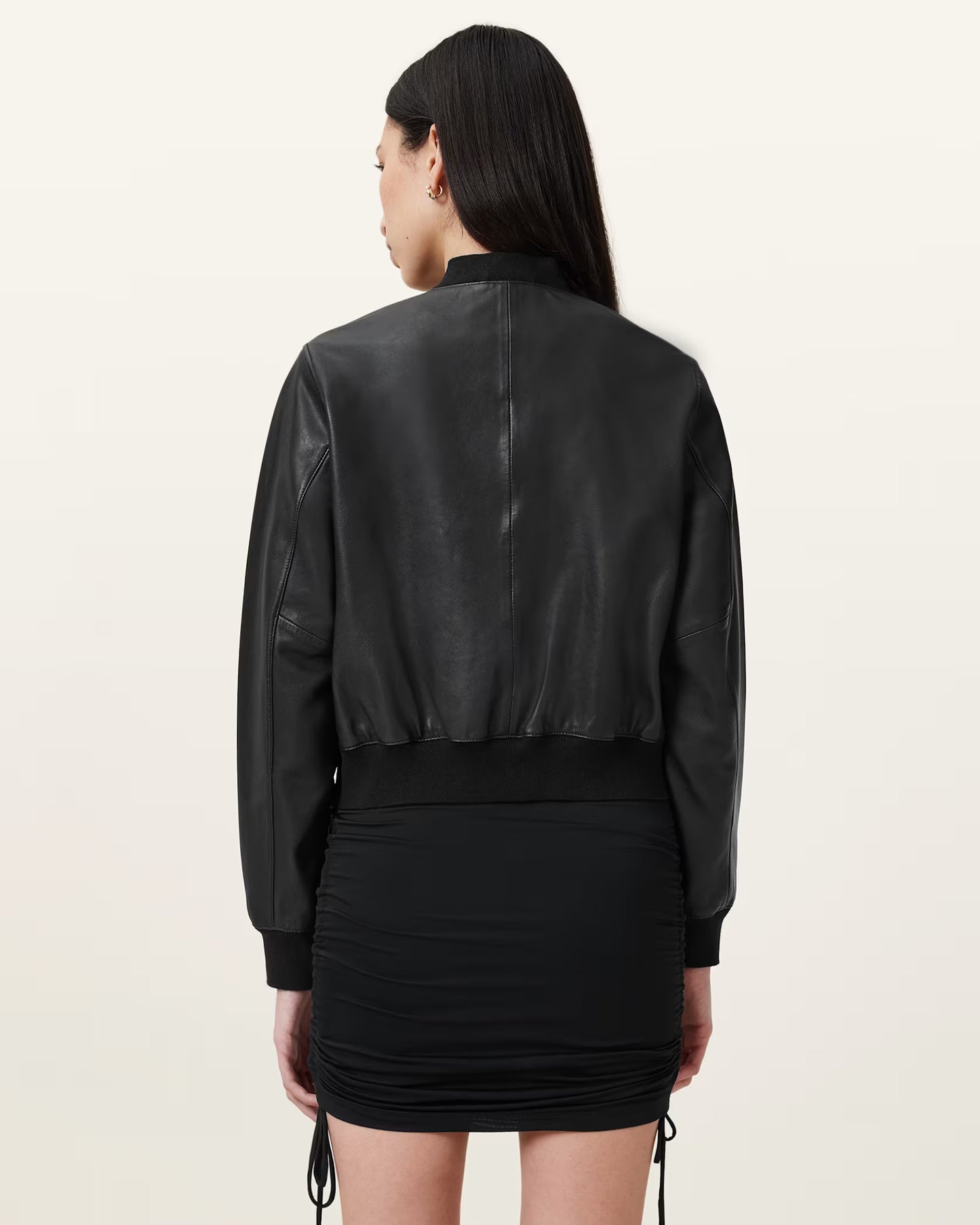 Women's Orten Genuine Leather Bomber Jacket | Premium Classic Leather Bomber