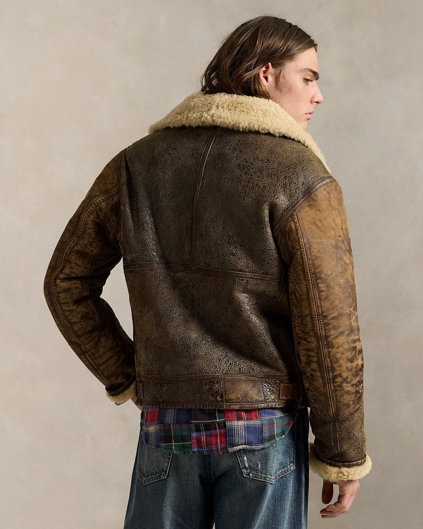 Women’s Shearling Leather Jacket Premium Winter Style
