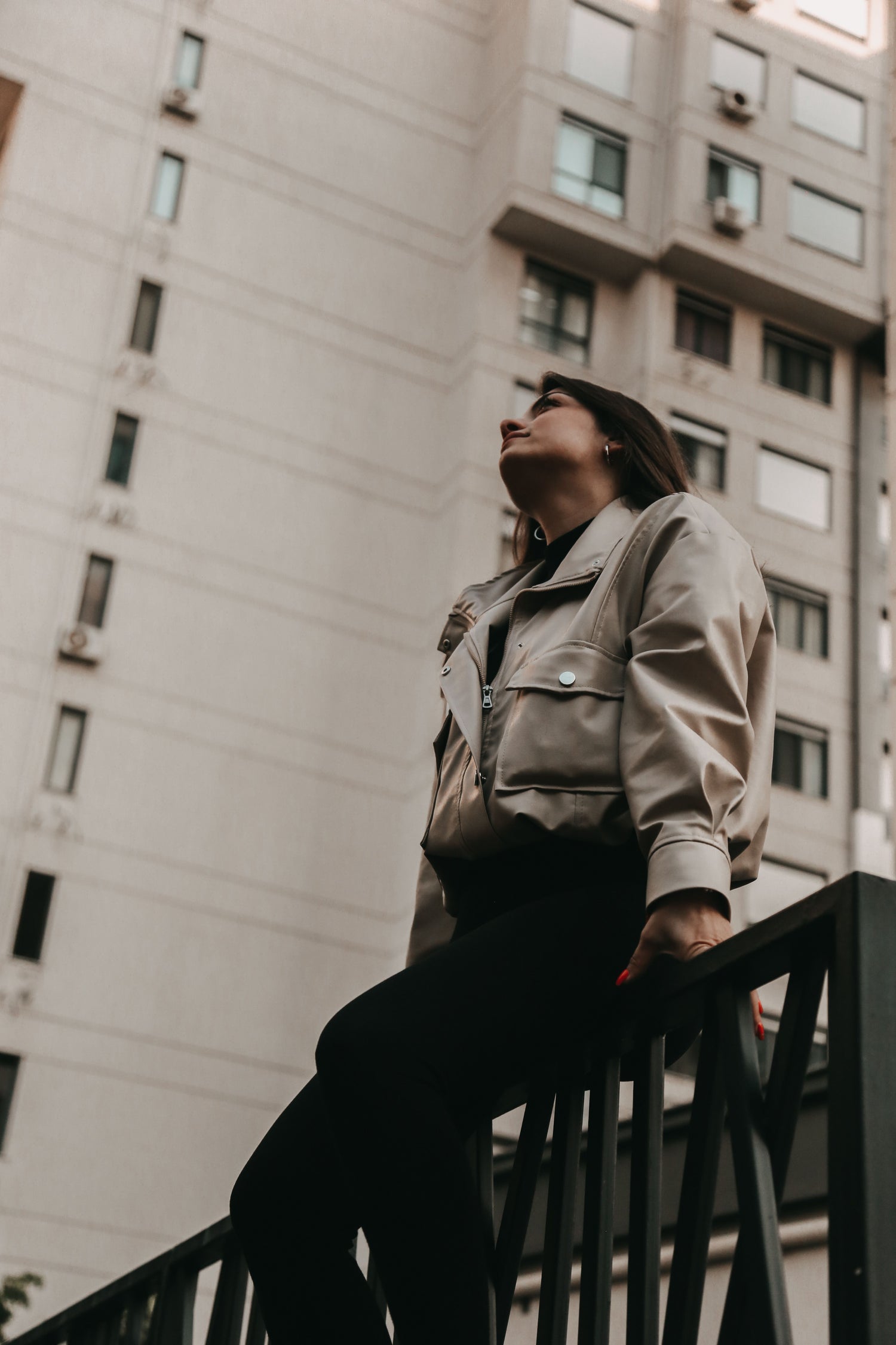 Women Suede Jacket