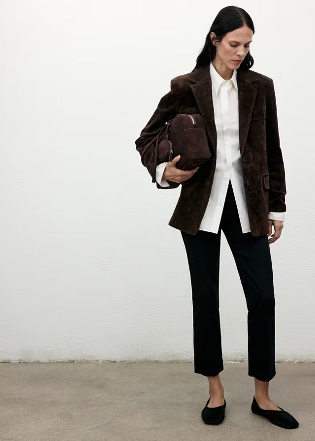 Straight Suede Jacket
