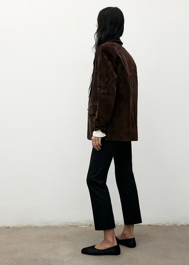 Straight Suede Jacket