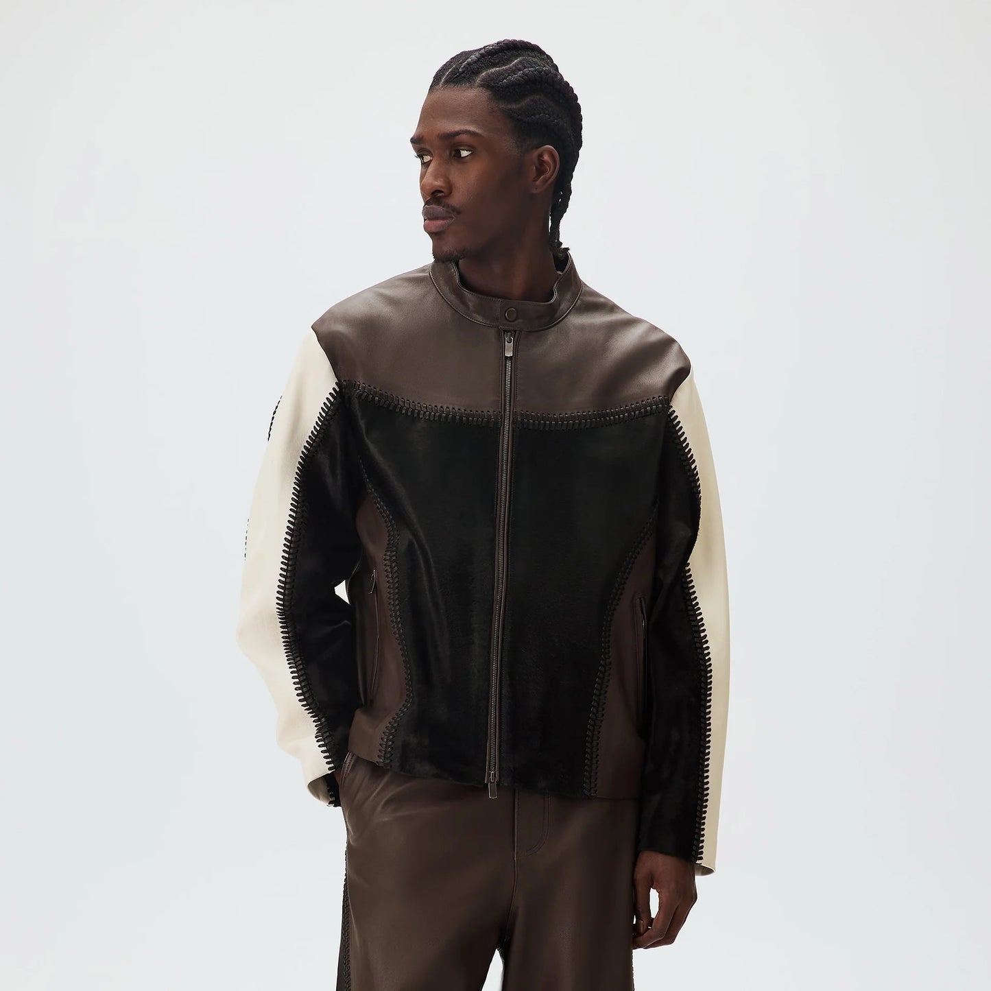 Kith-Inspired Premium Leather Jacket for Men