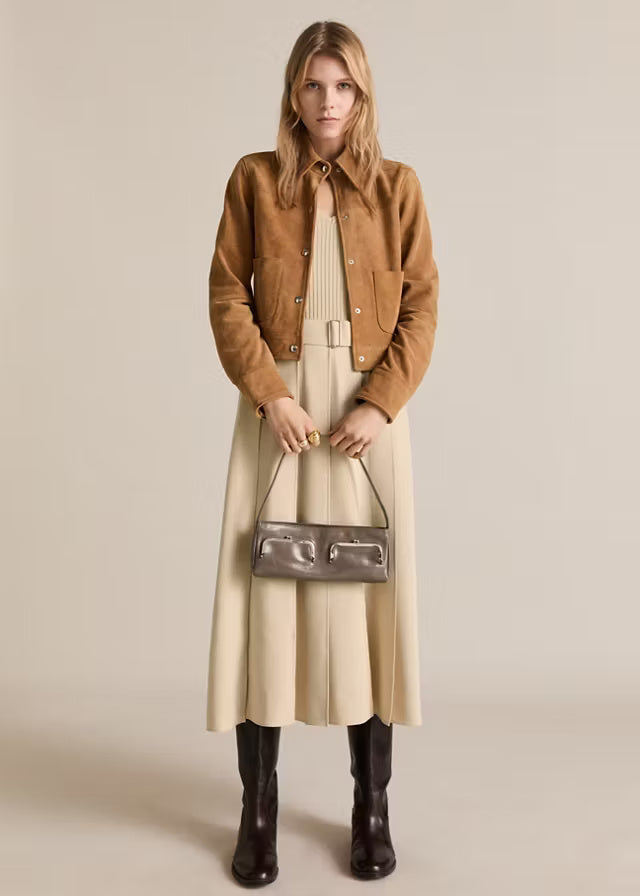 Women’s Suede Leather Jacket – Premium Soft Suede Outerwear