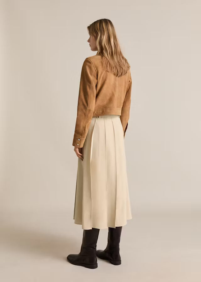 Women’s Suede Leather Jacket – Premium Soft Suede Outerwear