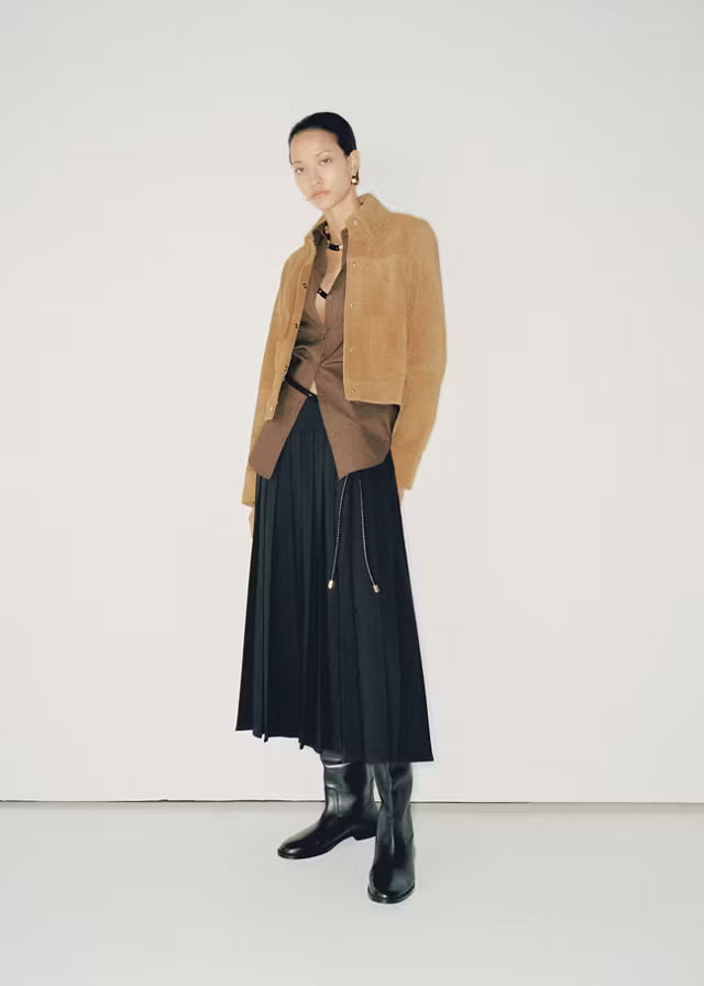 Women’s Suede Leather Jacket – Premium Soft Suede Outerwear