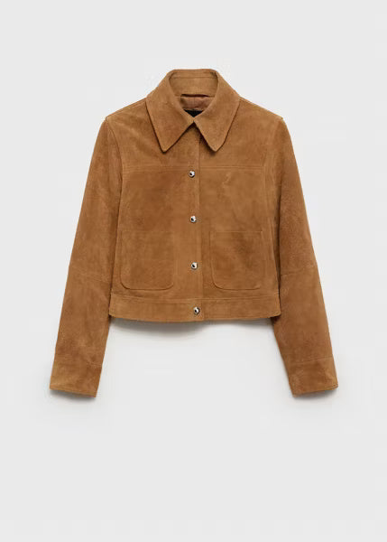 Women’s Suede Leather Jacket – Premium Soft Suede Outerwear