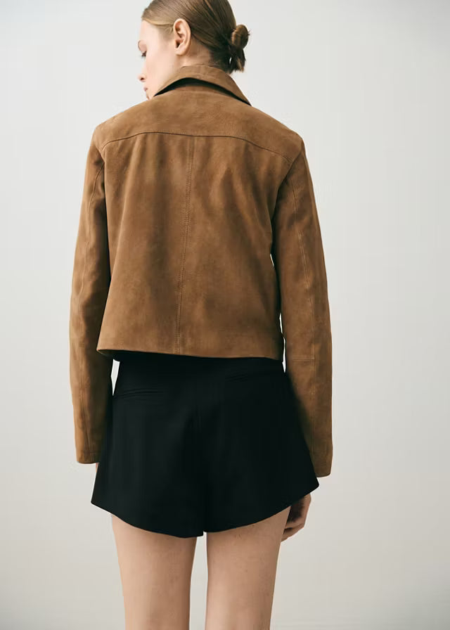 Luxury Women's Suede Leather Jackets | Soft & Stylish Outerwear