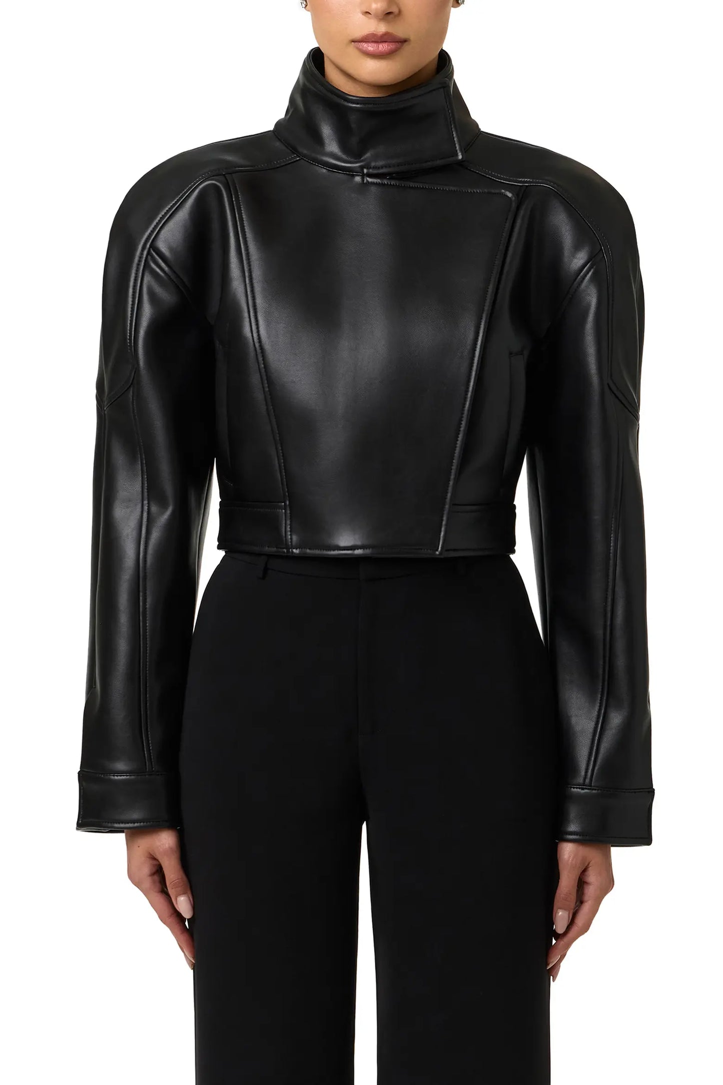 Women’s Leather Bomber Jacket – Effortless Edge & Timeless Style