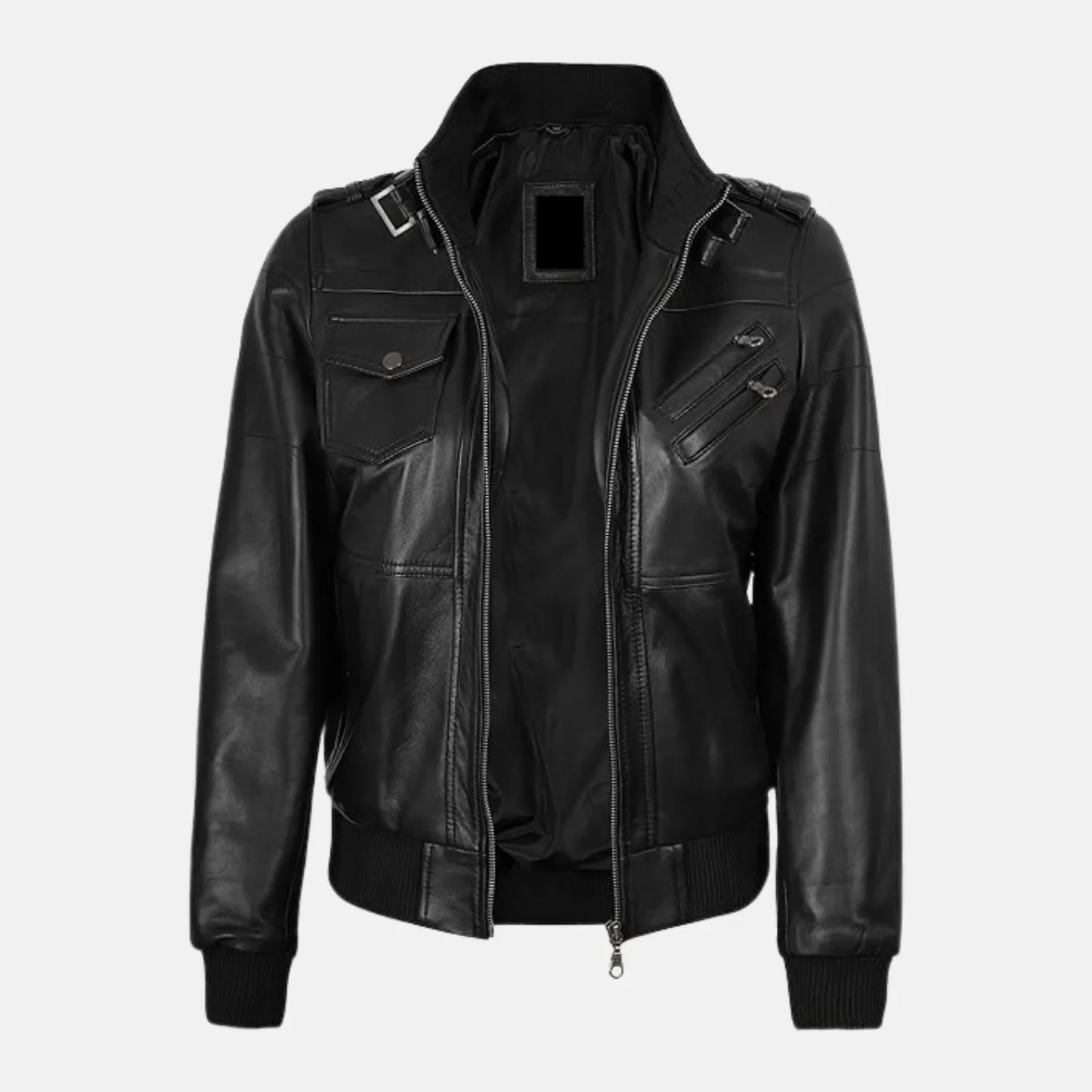 Aurora Casual Zip Style Women's Hooded Leather Jacket | Premium Genuine Leather Jacket