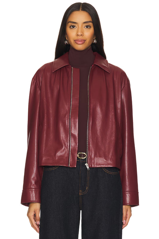 Rapha Real Leather Bomber Jacket