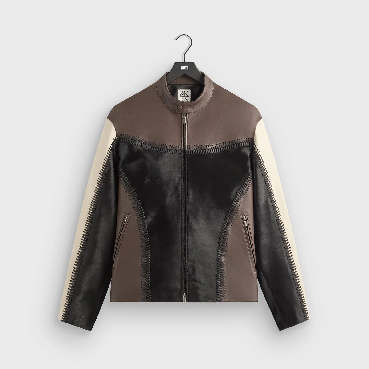 Kith-Inspired Premium Leather Jacket for Men