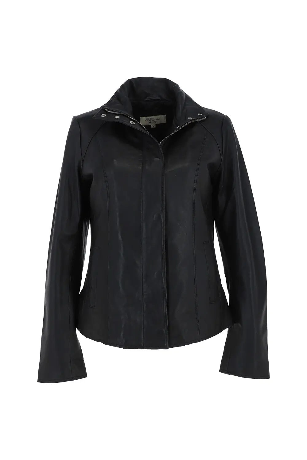 Women's Soft Zip Leather Jacket | Premium Genuine Leather Zipper Jacket