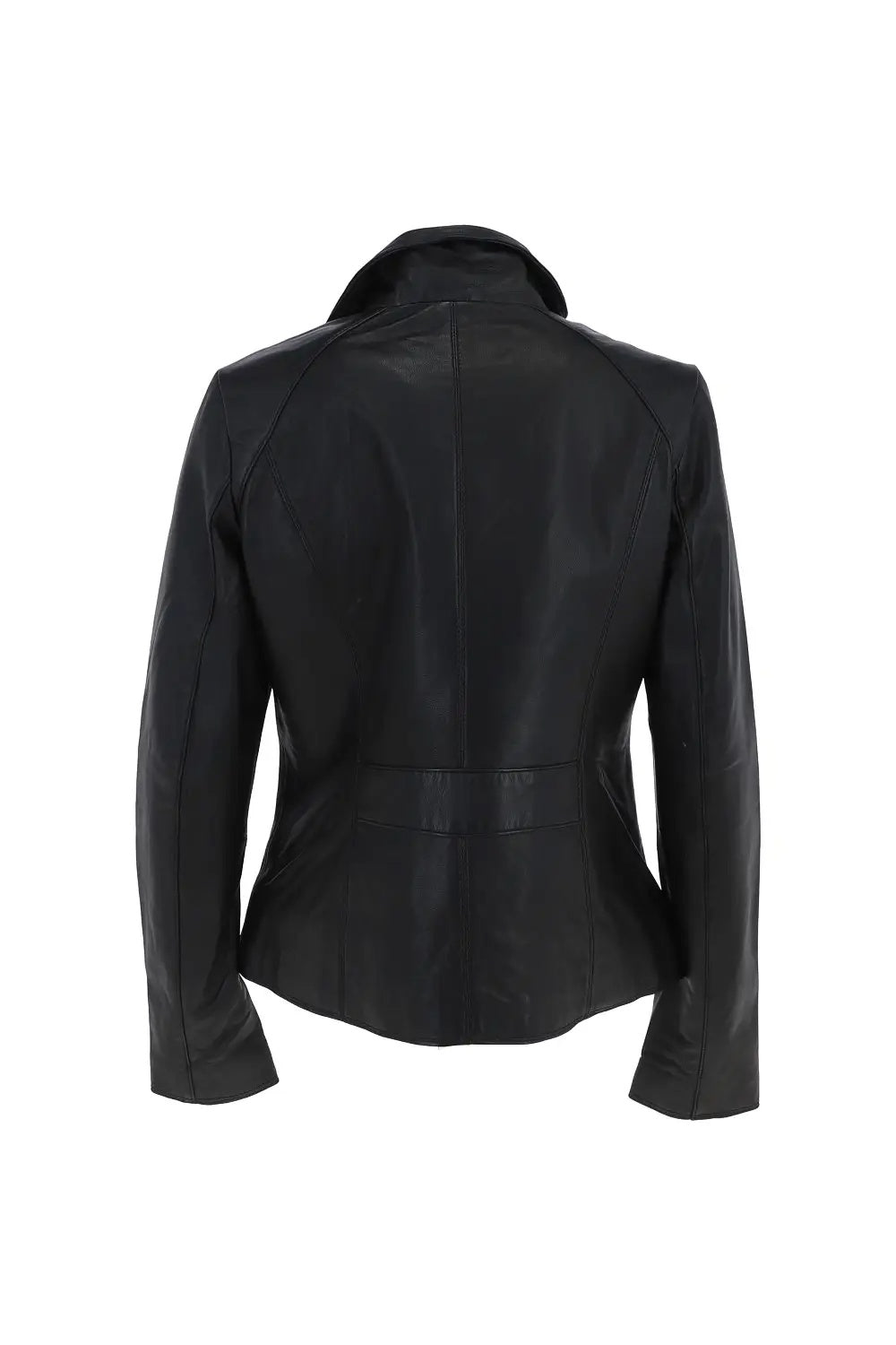 Women's Soft Zip Leather Jacket | Premium Genuine Leather Zipper Jacket
