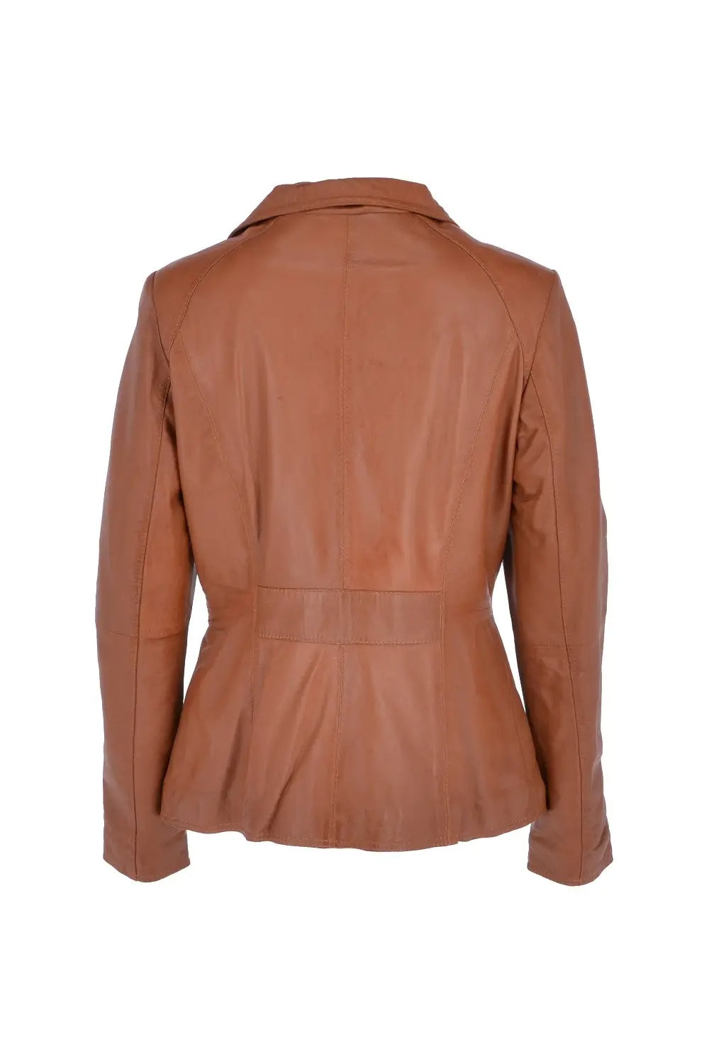 Women's Soft Zip Leather Jacket | Premium Genuine Leather Zipper Jacket