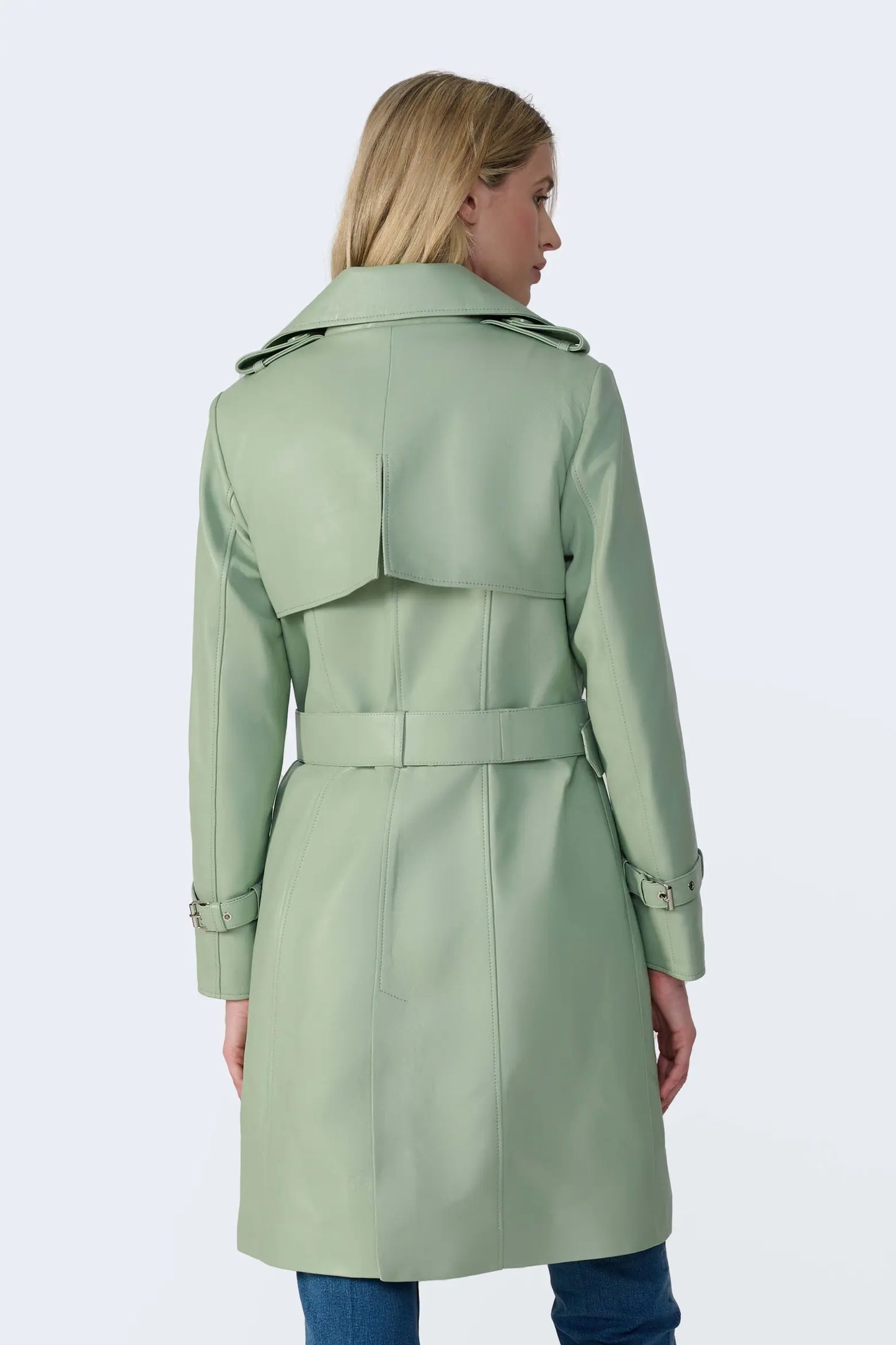 Women’s Olive Green Trench Coat – Timeless Style with a Modern Touch