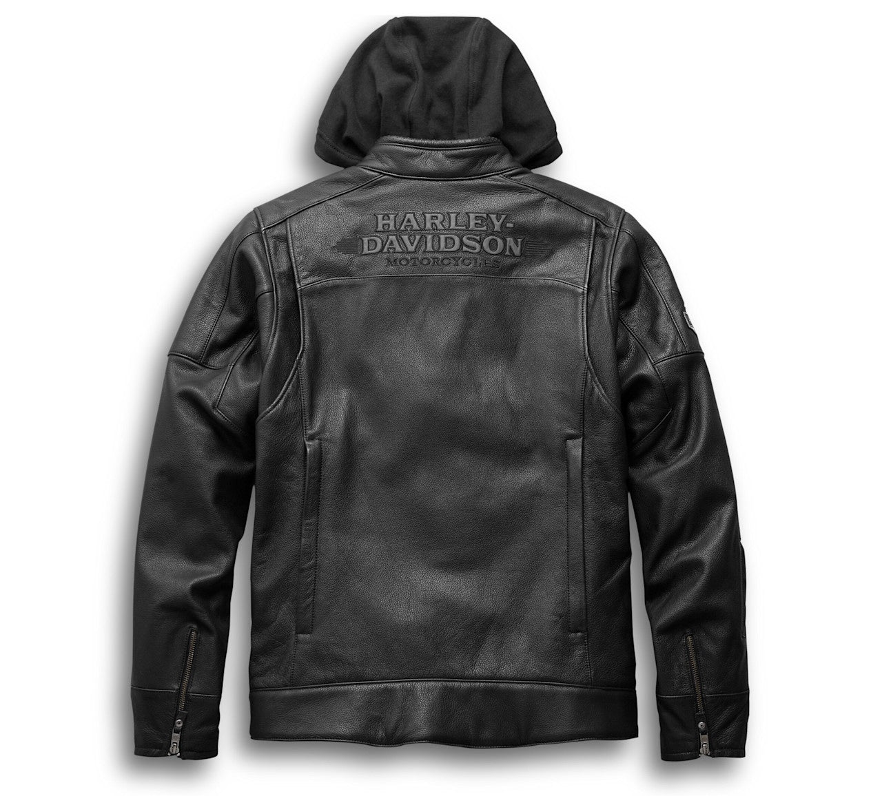 Men's Hooded Leather Jacket | Premium Genuine Leather Casual Biker Jacket
