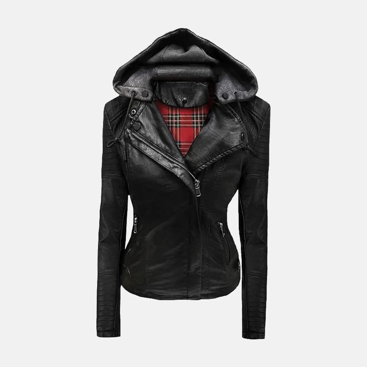 Luxoria Leather Bomber Jacket for Women | Premium Genuine Leather Jacket