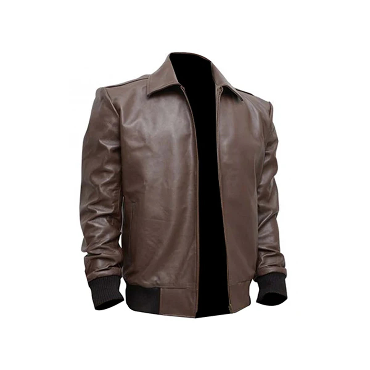 Leather Bomber Jacket Sheep Leather