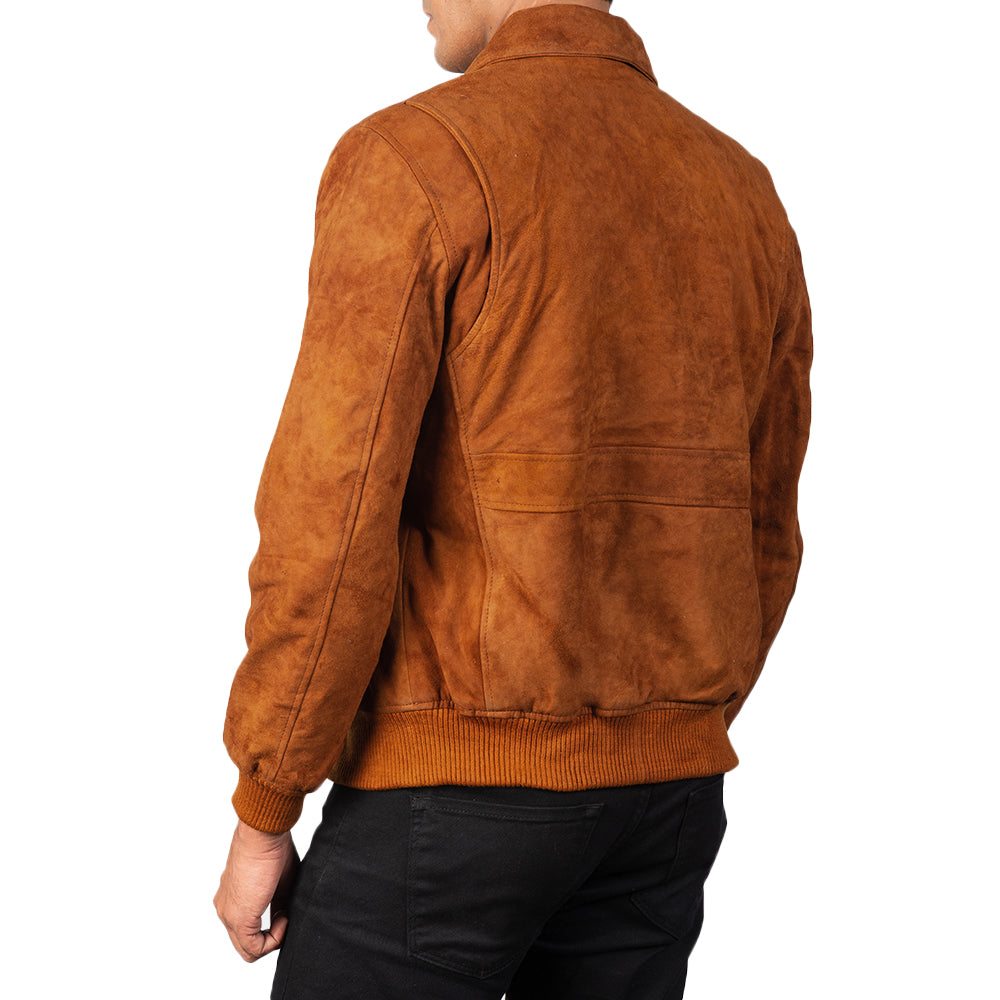 Suede A2 Bomber Jacket