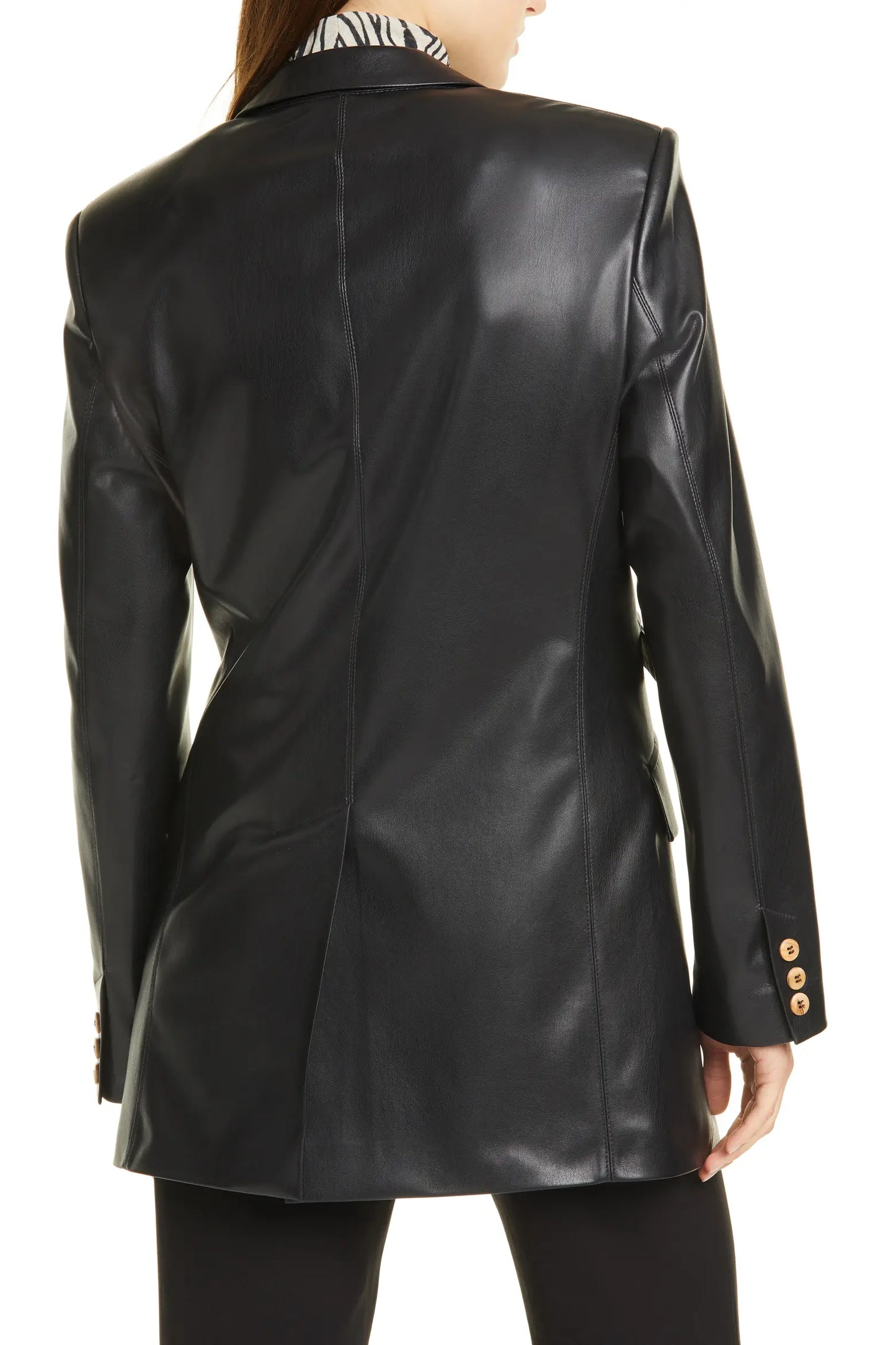 Women's Sheep Leather Blazer | Premium Genuine Leather Classic Blazer